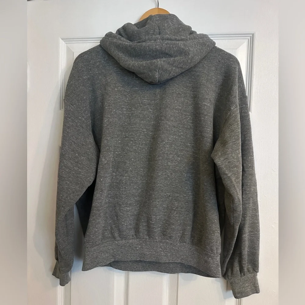 Aviator Nation Gray Pullover Relaxed Hoodie with Logo XSmall - Picture 4 of 6